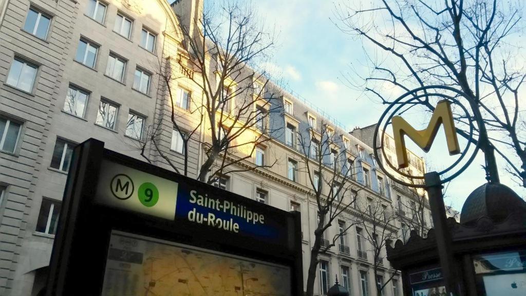 Intimate Apartment - 1Br-2P - Champs Elysees Paris Luaran gambar